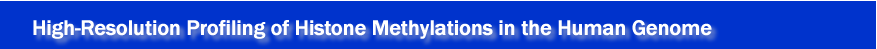 High-Resolution Profiling of Histone Methylations in the Human Genome